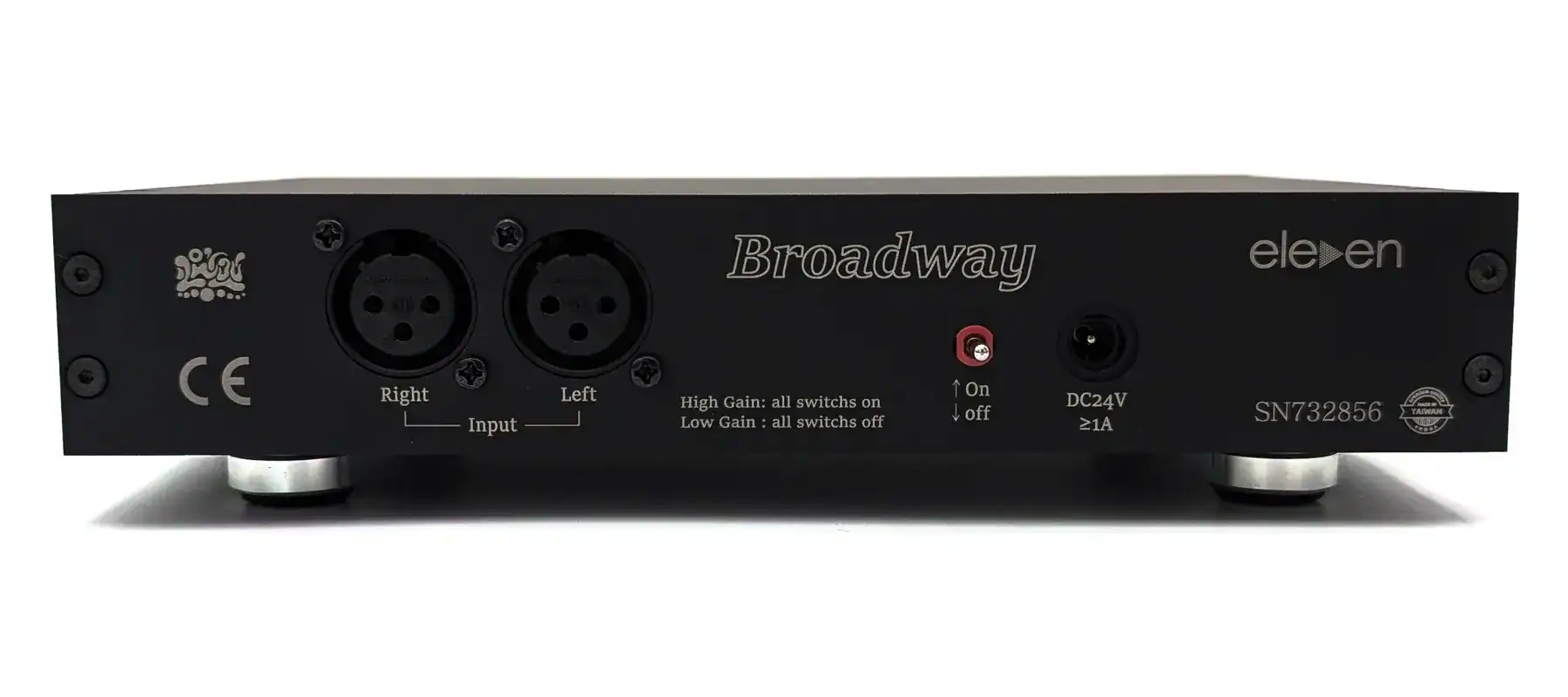 Broadway headphone amplifier eleven audio